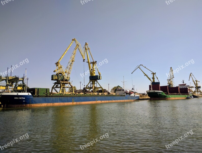 Port Danube Galati Harbor Transportation