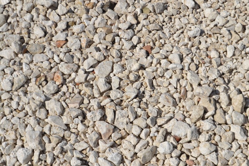 Rocks Gravel Tan Stone Material