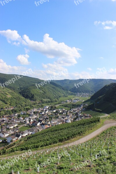 Dernau Ahr Valley Vineyards Vines Winegrowing