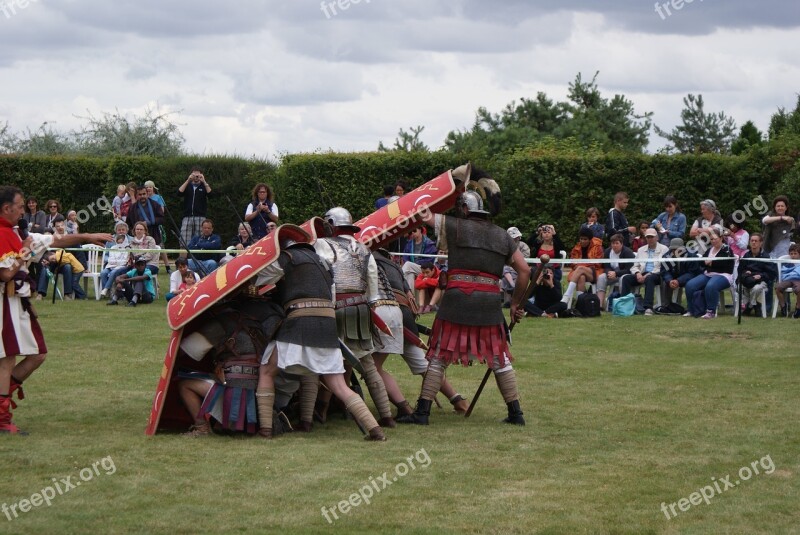 Roman Reenact Legion Formation Armour