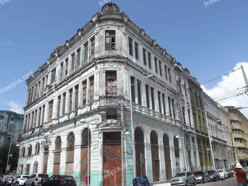 Historic Centre Ancient Reef Recife Pernambuco Brazil