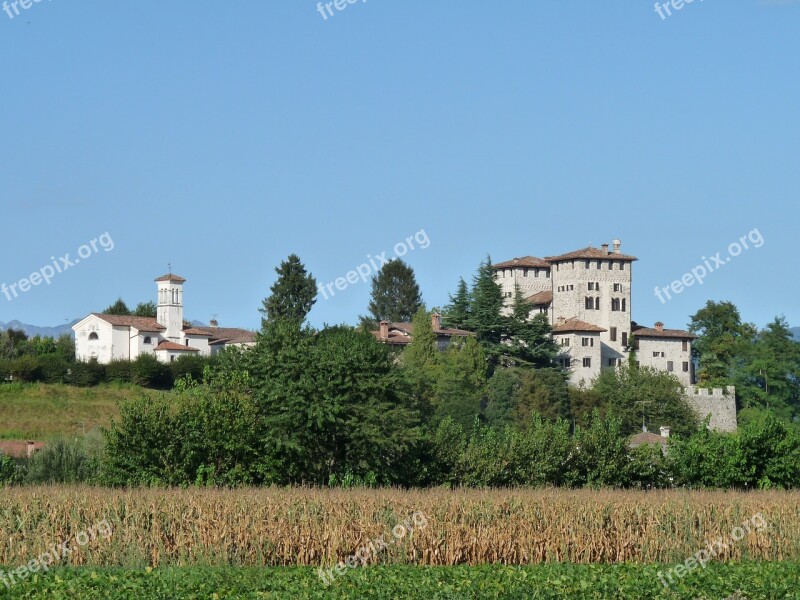 Friuli Cassacco Castello Castle Italy