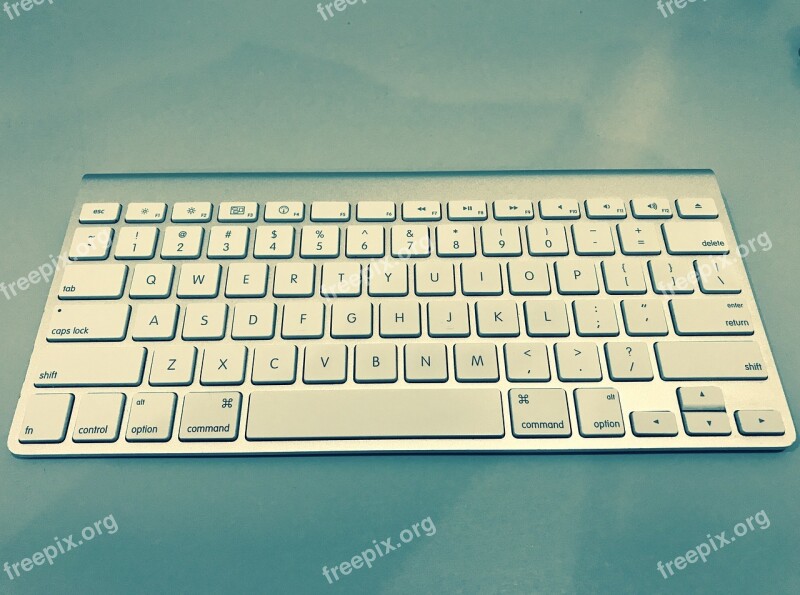 Apple Keyboard Notebook Technology Desk