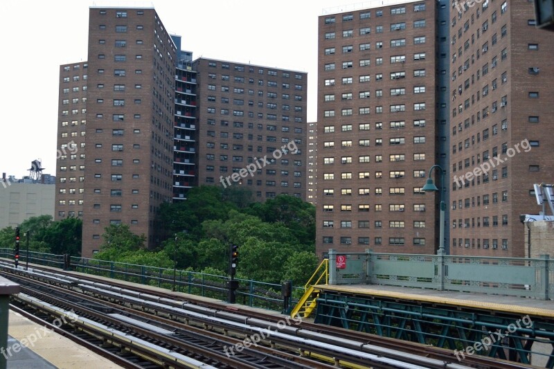 Housing Projects Harlem New York City Manhattan Residential