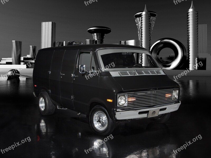 Dodge Plymouth Van Vanning Prostreetvan