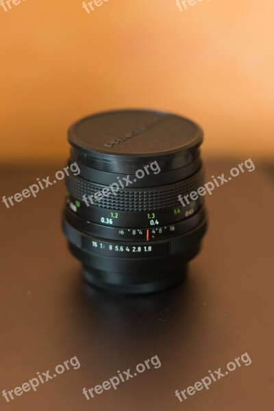 Lens Camera Analog Fixed Focal Length Slr