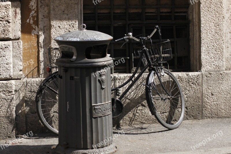 Bicycle Rome Italy Biking City