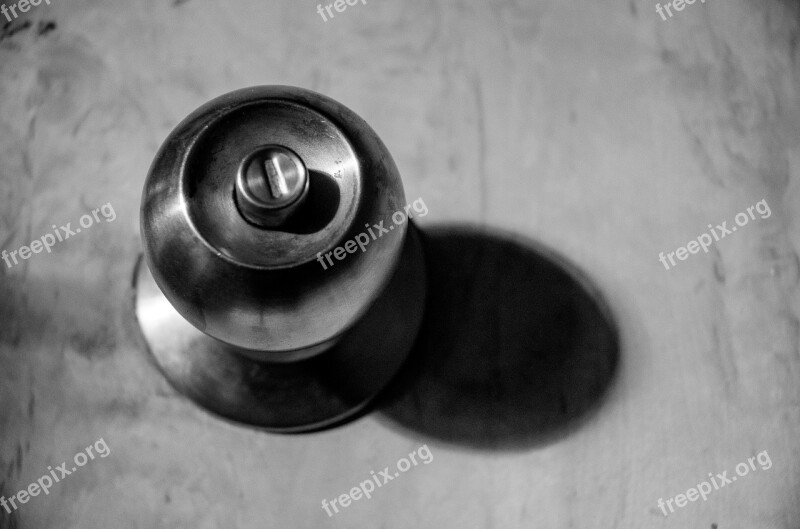 Door Knob Door Wood House Home