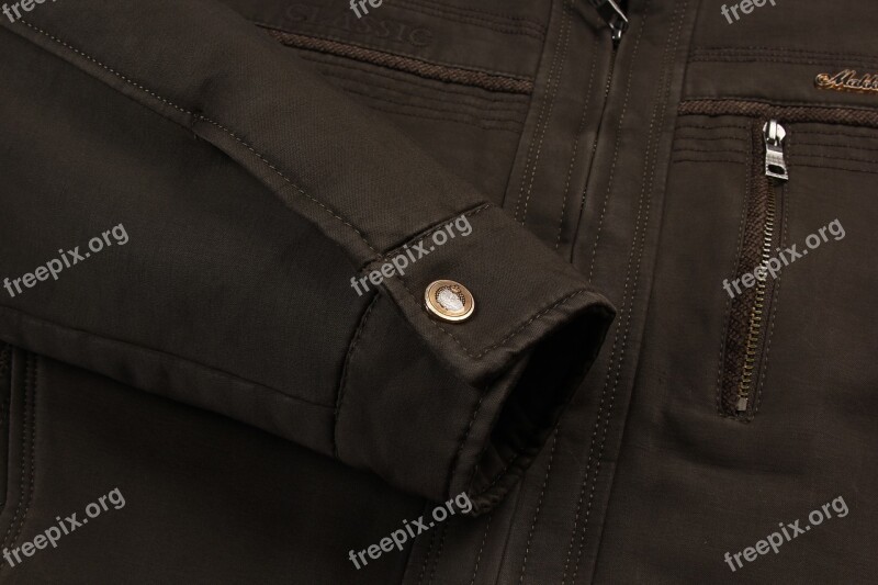 Dark Army Jacket Cuffs Free Photos