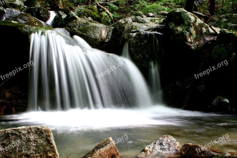 Waterfall Jiri Summer Nature Free Photos