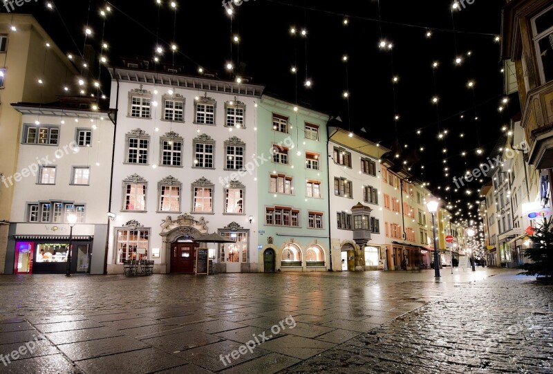 City Street Light Buildings Architecture