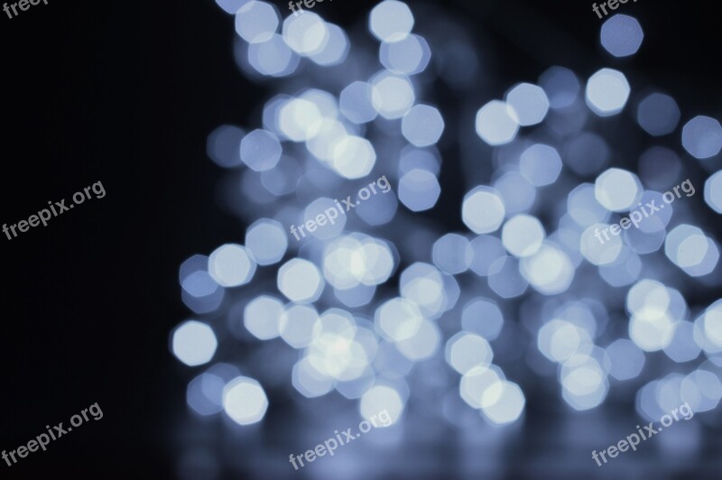 Background Fuzzy Bokeh Christmas Brightness