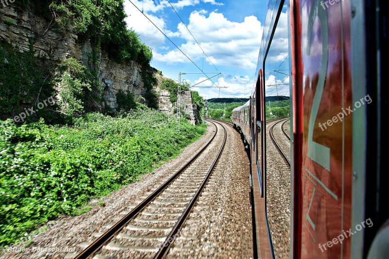 Train On The Go Railway Travel Zugfahrt