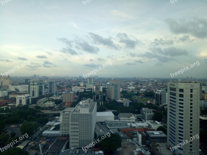 Jakarta Landscape City Free Photos