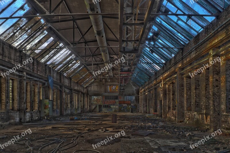 Lost Places Factory Pforphoto Industry Hall