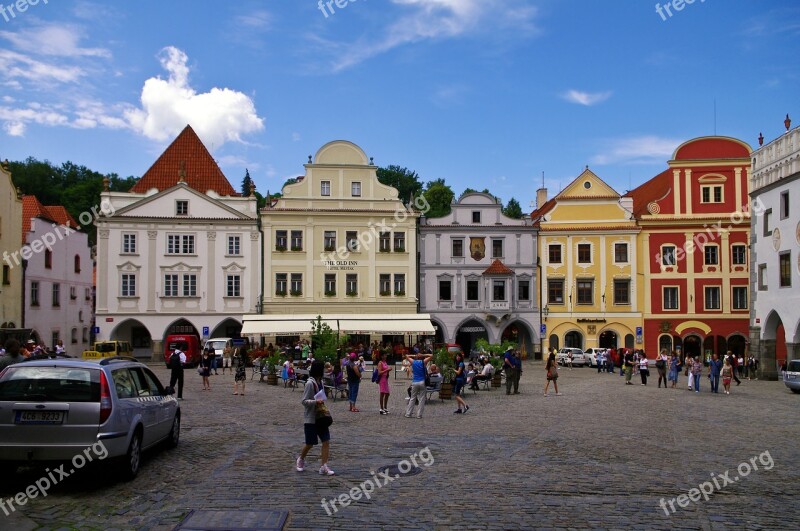 Czech Krumlov Architecture Historical Center Ancient Monuments Free Photos