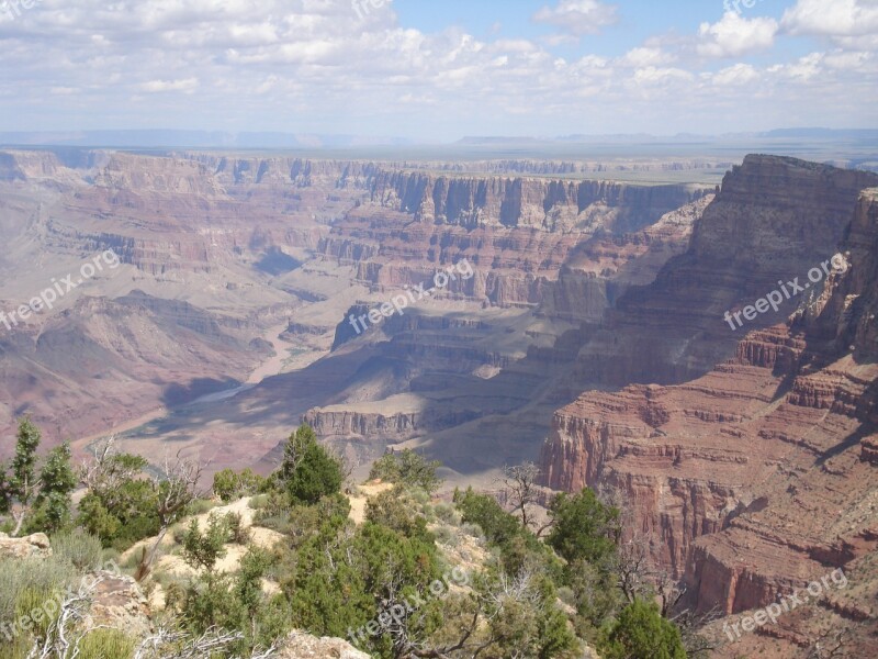 Canyon Usa America Desert Arizona