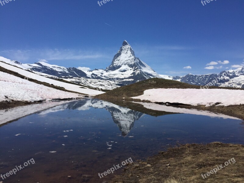 Zermatt Switzerland Matterhorn Free Photos