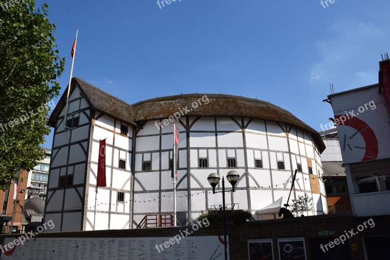 Shakespeare Theatre Globe London Great Britain