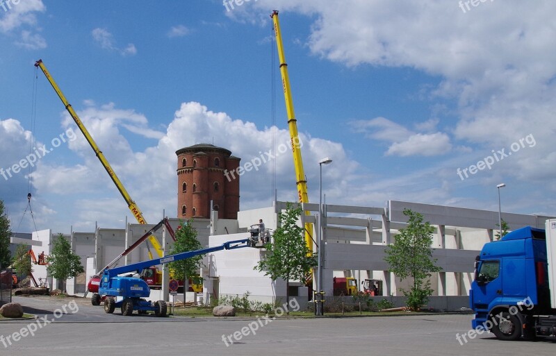 Site Industrial Hall Warehouse Building Architecture