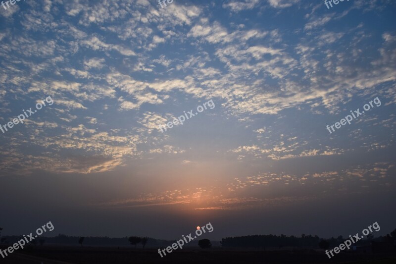 Dramatic Sky Nature Landscape Weather