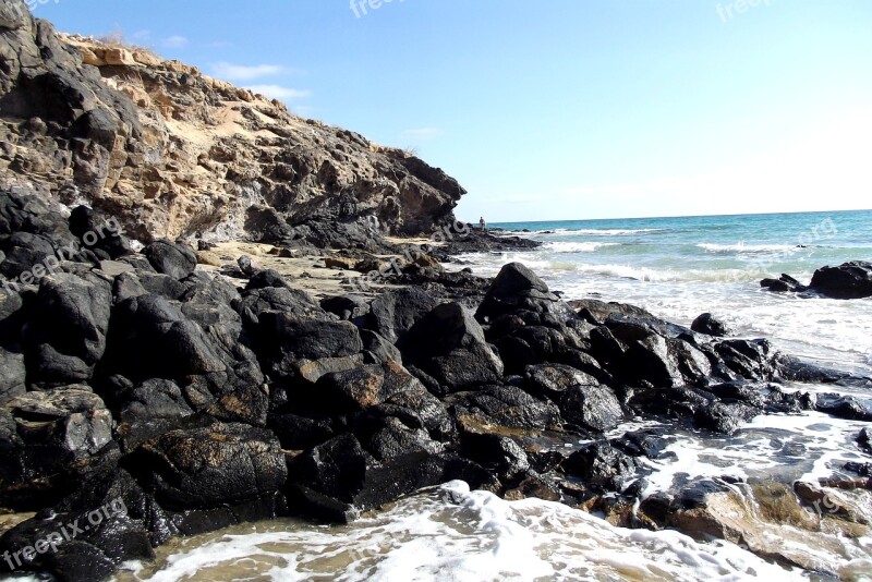 Fuerteventura Atlantic Canary Islands Sea Spain