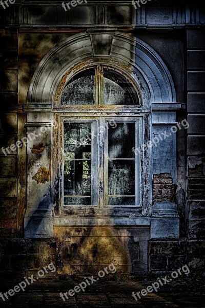 Wallpaper Background Window House Horror Movie