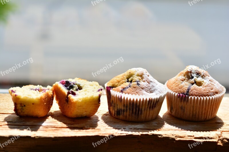 Muffins Blueberry Muffins Bake Cake Food