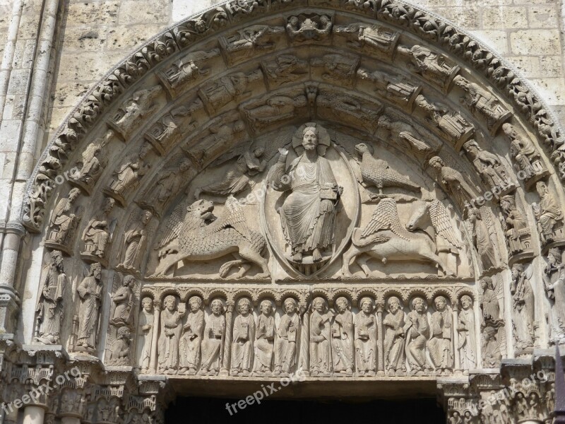 Chartres Cathedral Monument France Free Photos