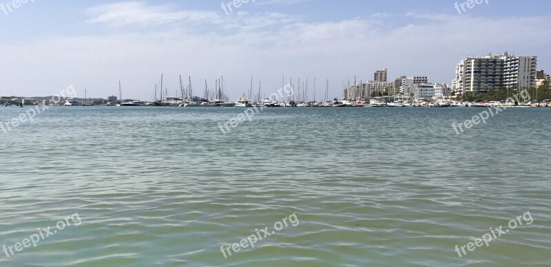 Ibiza Beach Sand Mediterranean Sea