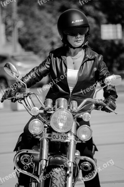 Moto Women Youth Sensual Sexy Woman