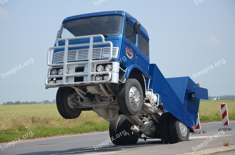 Monster Truck Show Blue Powerful Engine Free Photos