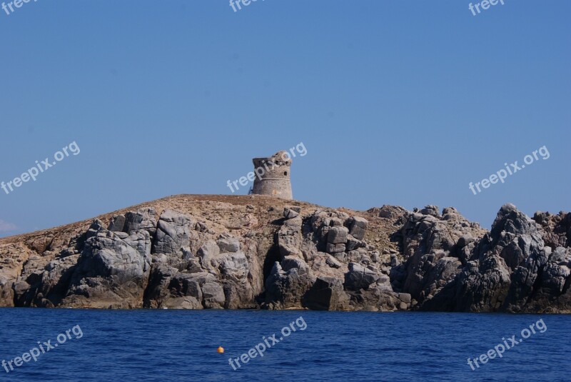 Tower Fortification Seashore Architecture Landmark