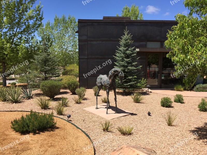 Santa Fe Statue Southwest Free Photos