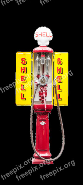 Old Petrol Pump Gasoline Fuel