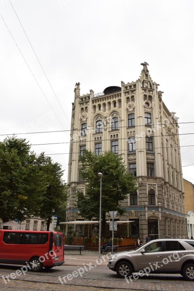 Art Nouveau Architecture Building City House