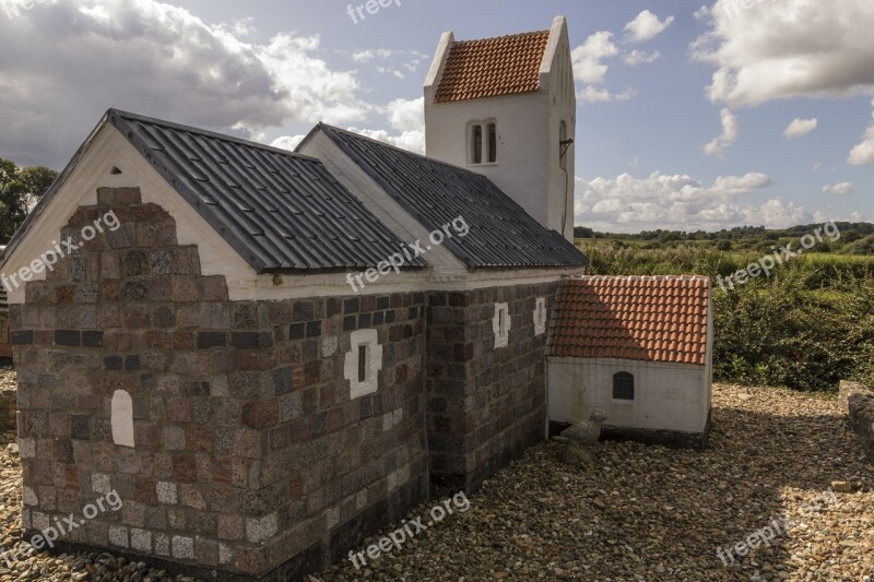 Miniature Village Religion Church Tourist Attraction Dollerup Denmark