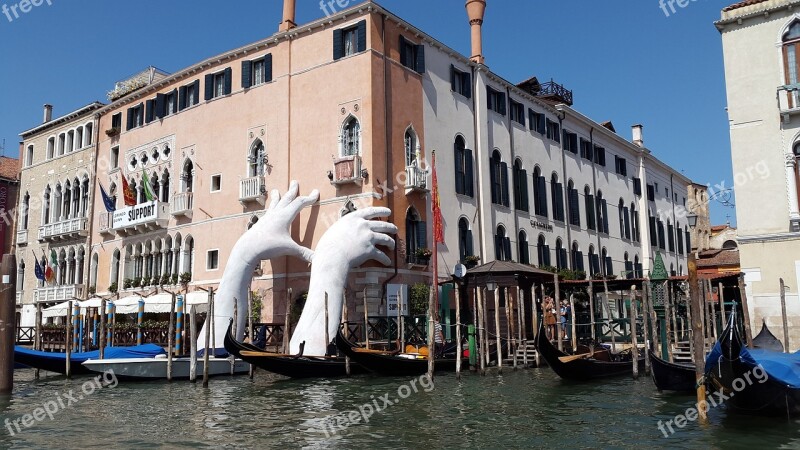 Venice Water Adriatic Sea Italy Channel