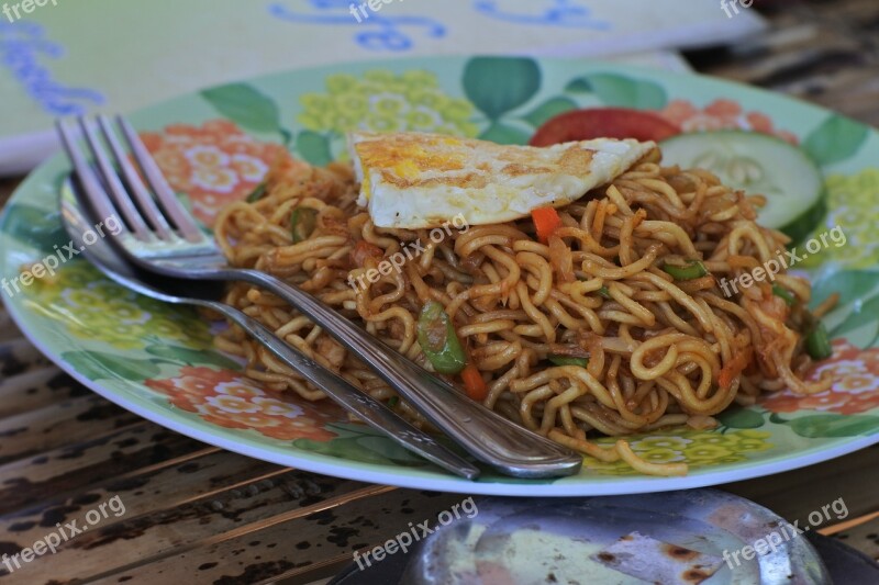 Food Noodle Lunch Asian Dinner