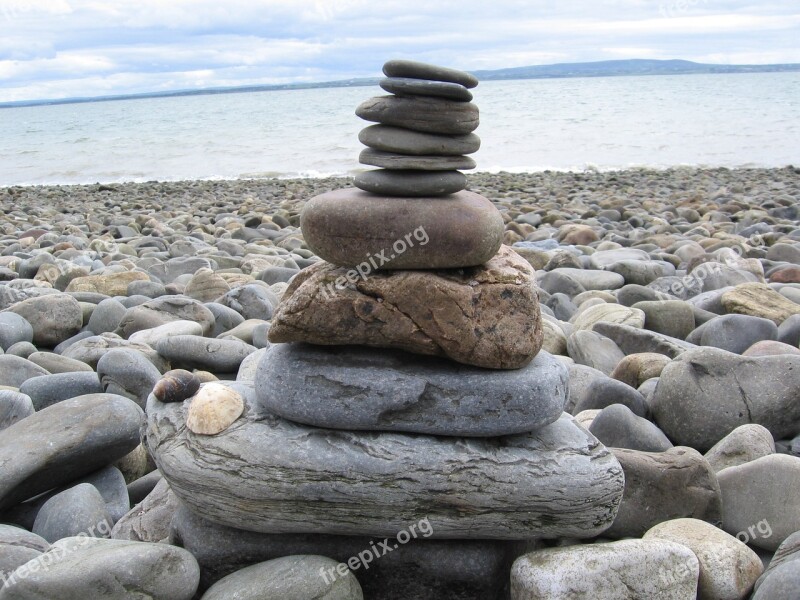 Rocks Seascapes Pebbles Stasc Ocean