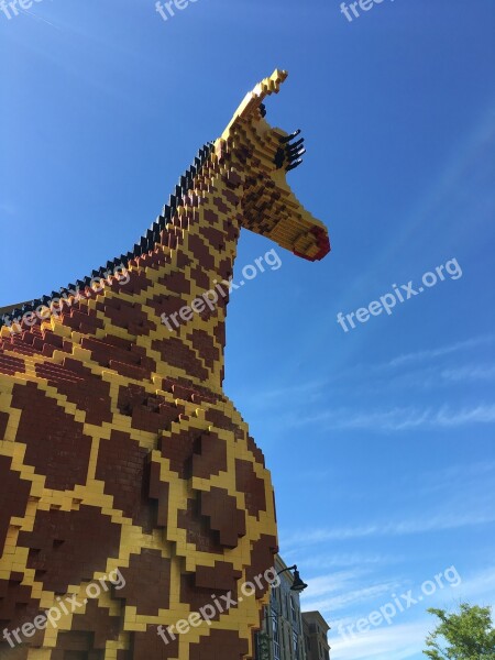 Giraffe Lego Art Collection Designer