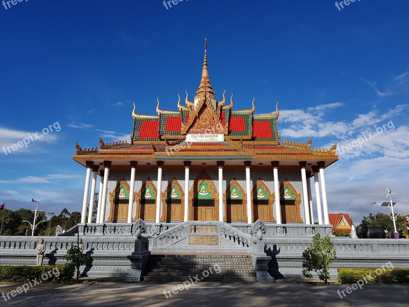 Temple Cambodian Smartphone Photography Australia Free Photos