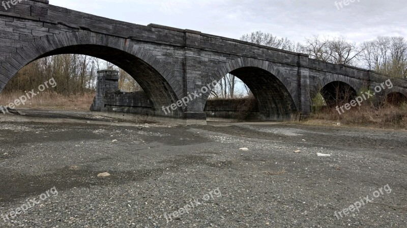 Erie Canal Old Bridge Free Photos