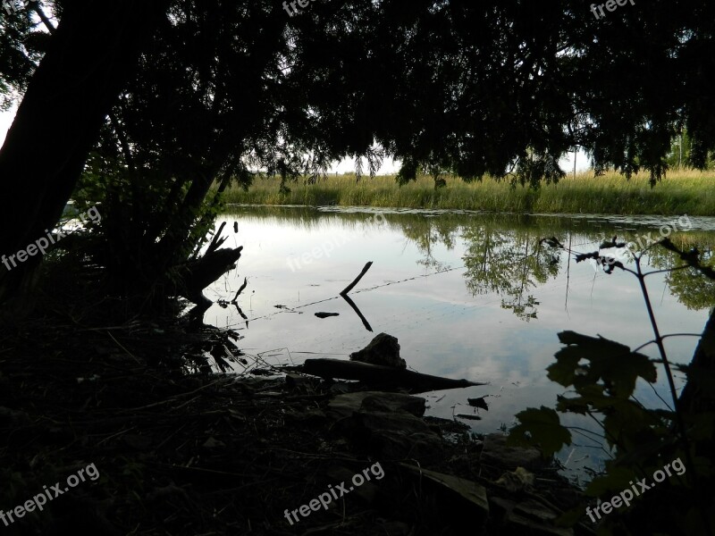 Nature Idyll Idyllic Lake Landscape