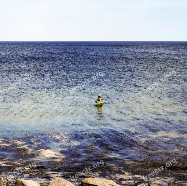 Sea Baltic Sea Coast Sport Fishing Sea Fishing Shore Area