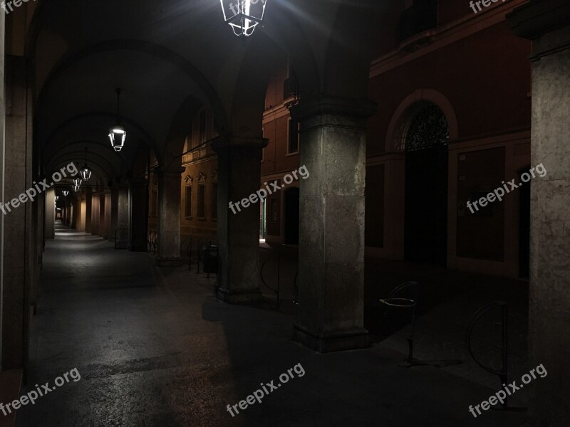 Modena Porch Lights Night Free Photos