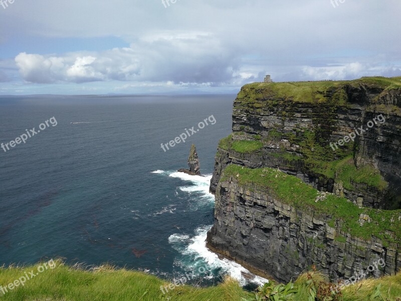 Ireland Irish Cliff Moher Cliffs