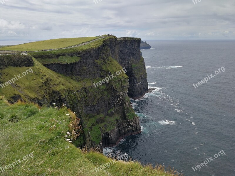 Ireland Irish Cliff Moher Cliffs