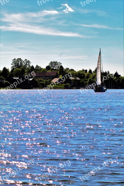 Lithuania Trakai Sail Sea Boat