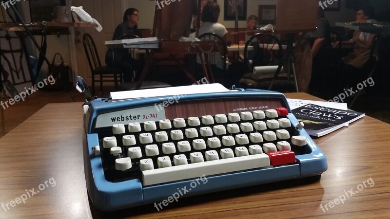 Writer Typewriter Vintage Retro Old